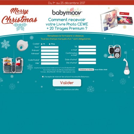 Freelance web pour Babymoov