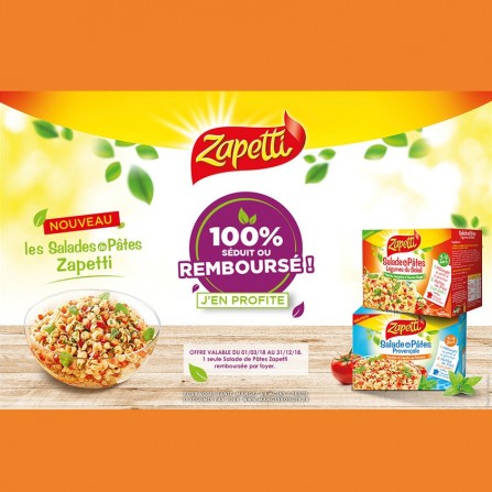 Remboursement salades Zapetti