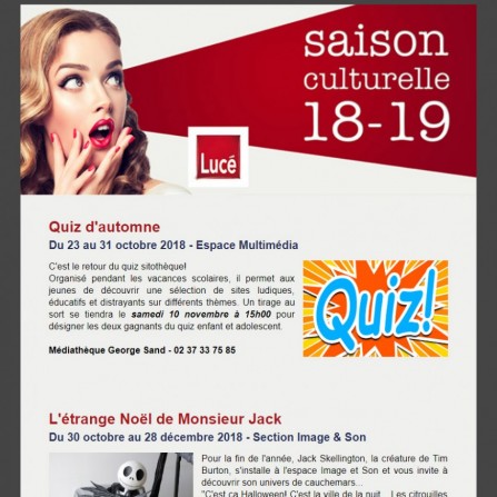 Newsletter de la ville de Lucé