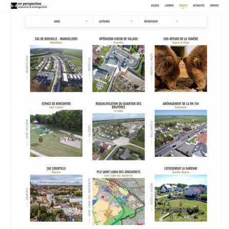 Création site web En Perspective Chartres