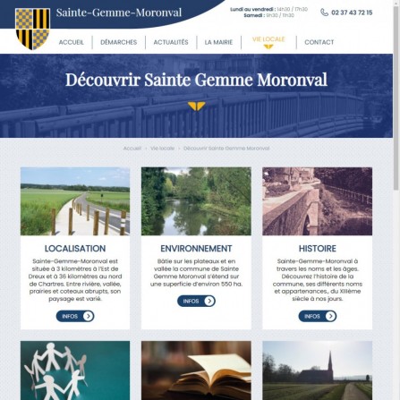 Mairie de Sainte-Gemme Moronval