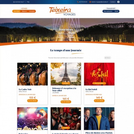 site internet par Freelance internet, Vincent Desbois