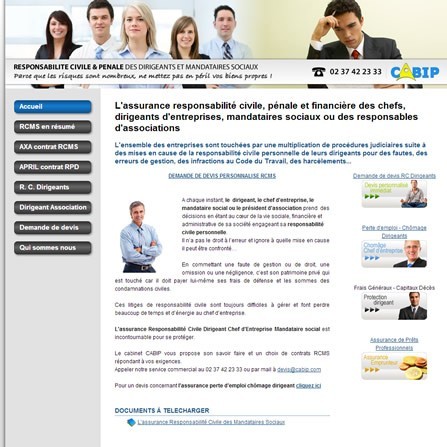 Responsabilité civile dirigeant