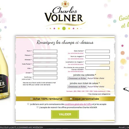 Site pour Charles Volner